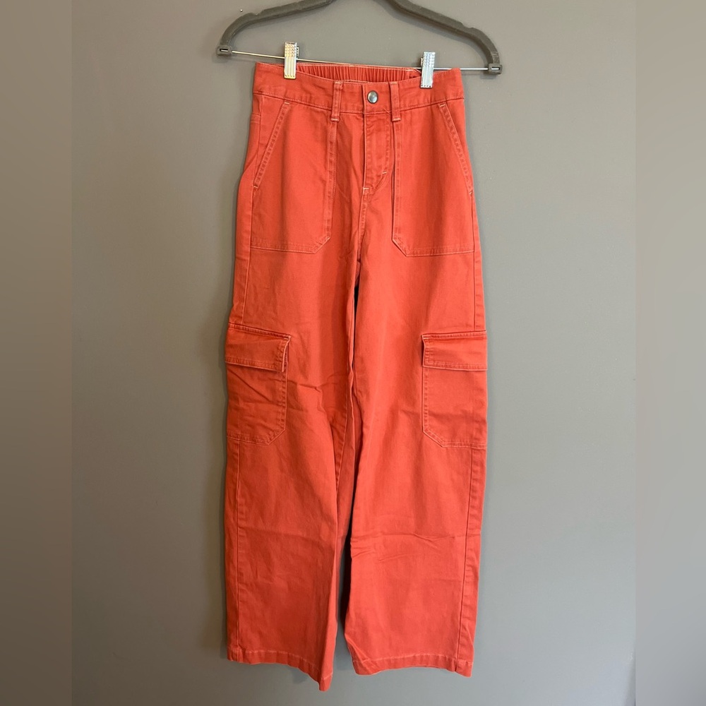 Wide Leg Cargo Pants